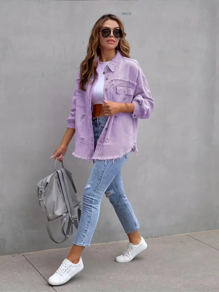 Levoire | Veste En Jean Pour Femmes De Grande Taille
