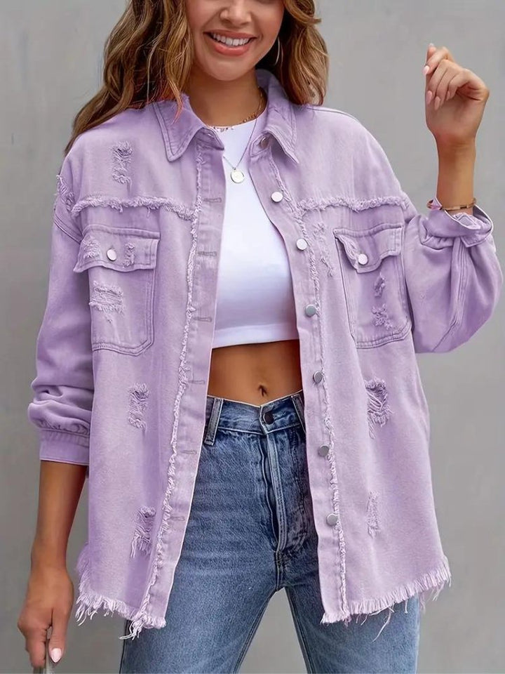 Levoire | Veste En Jean Pour Femmes De Grande Taille