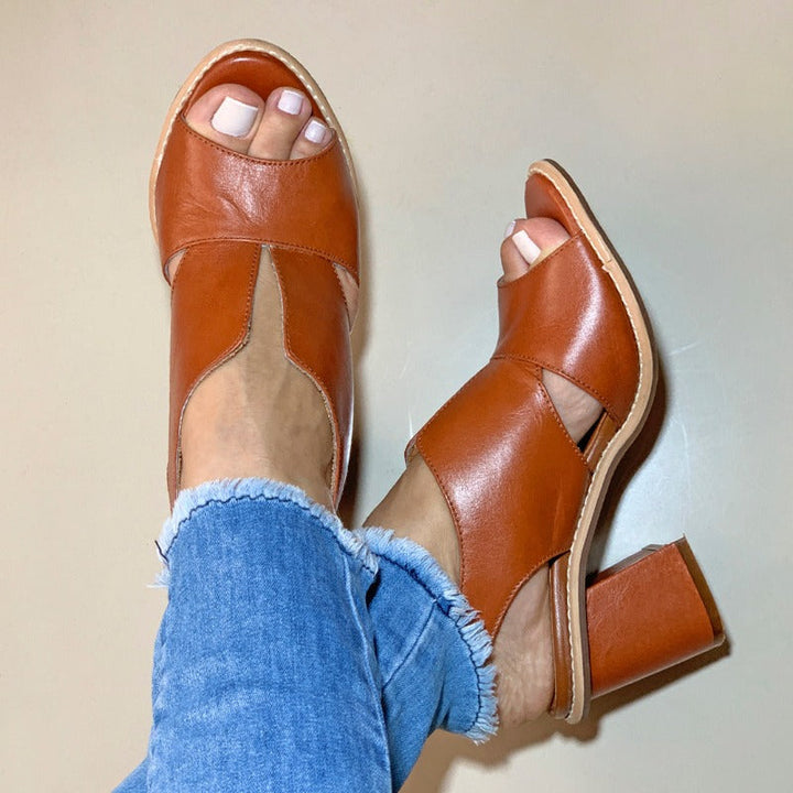 Levoire | Chic Bottes Hautes Pour Femmes Braun