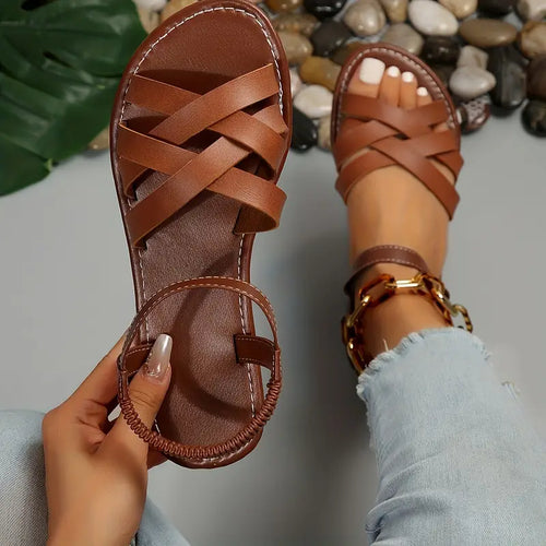 Levoire | Sandales En Cuir Tressé