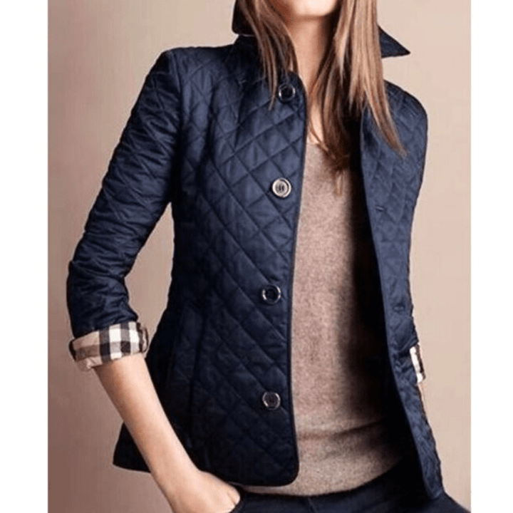 Levoire | Veste Pluie Femme Coupe-Vent Confortable Bleu marine