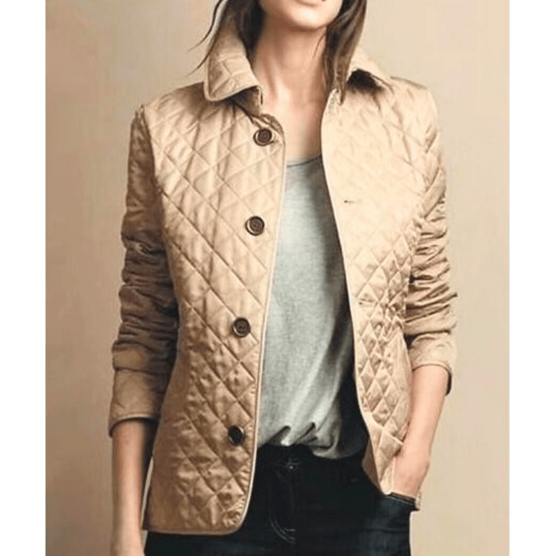 Levoire | Veste Pluie Femme Coupe-Vent Confortable Kaki