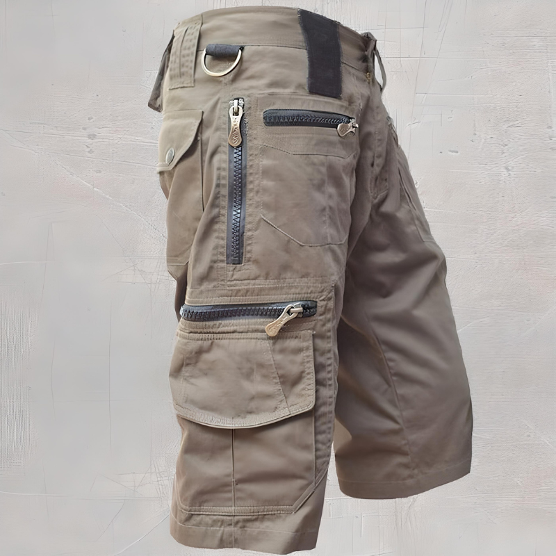 Levoire | Shorts Tactiques Pour Hommes Robuste, Fonctionnel & Confortable Khaki