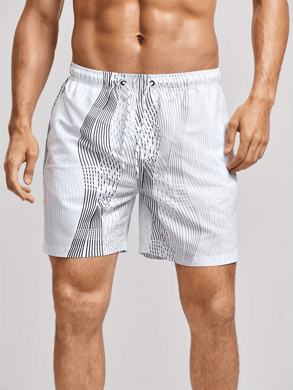 Levoire | Short Bain Séchage Rapide Homme Blanc
