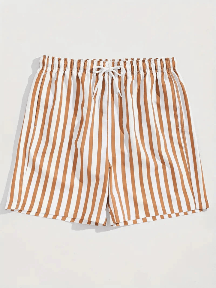 Levoire | Short Bain Séchage Rapide Homme Jaune terre
