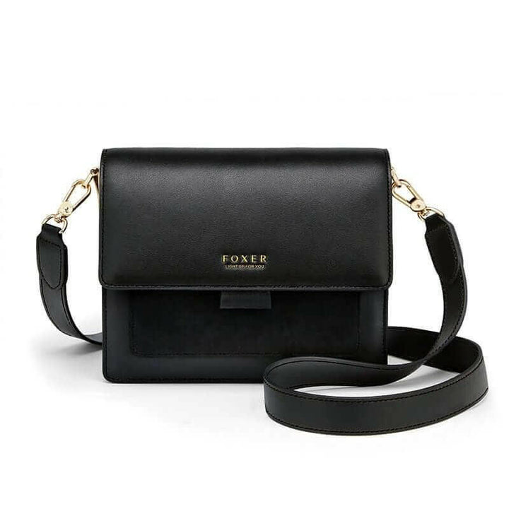 Levoire | Sac Bandoulière : Durable Bourgogne Cuir Noir Pour Votre Téléphone NOIR