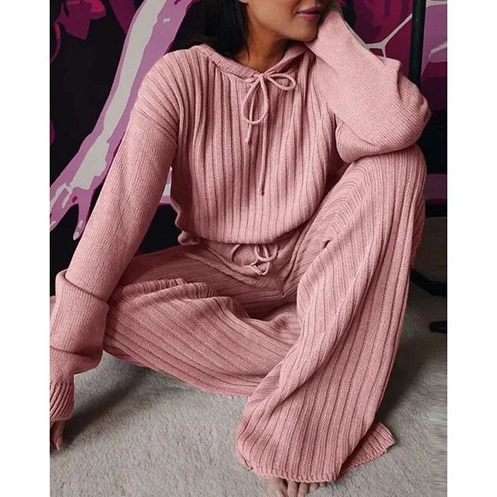 Levoire | Ensemble De Vêtements De Maison Confortable 2 Pièces Rosa