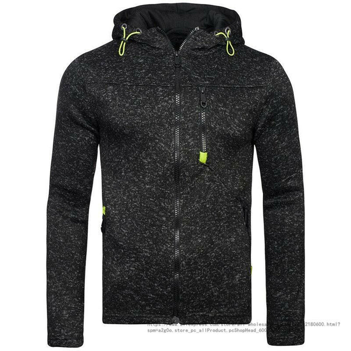 Levoire | Sweat À Capuche De Fitness Pour Hommes À Zip Complet