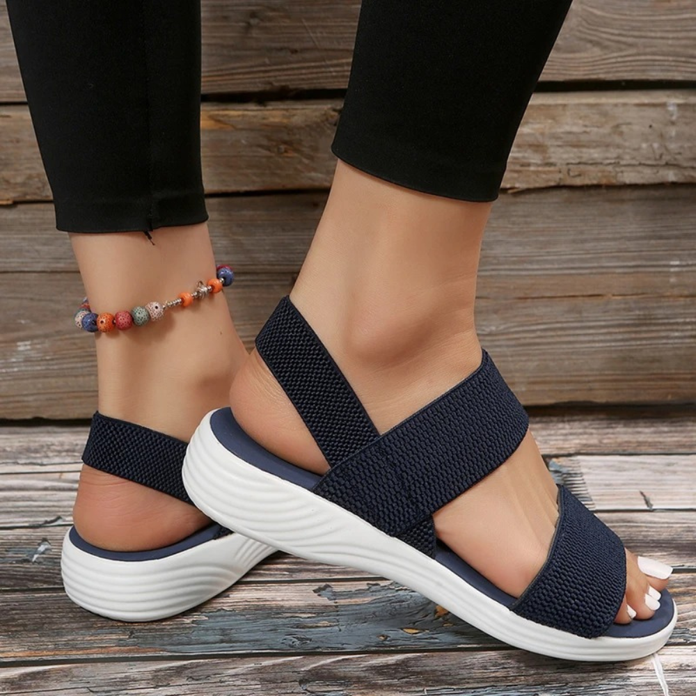 Levoire | Sandales Orthopédiques En Mesh Liukuvat Bleu
