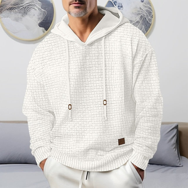Levoire | Sweat À Capuche Confortable Et Stylé Pour Hommes Blanc