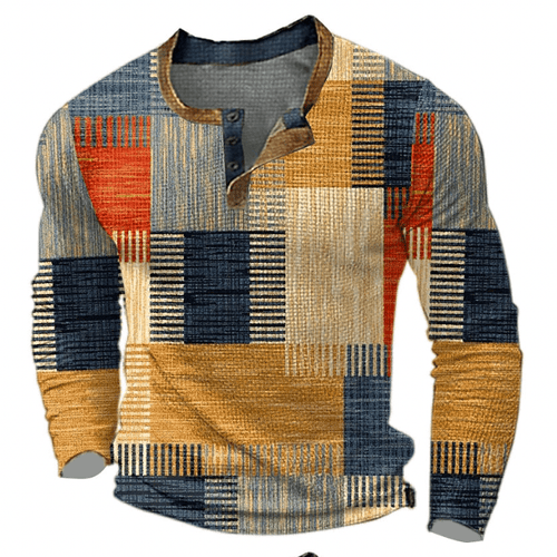 Levoire | Pull Confortable Carreaux Homme