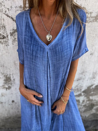 Levoire | Robe Midi À Décolleté En V