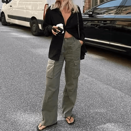 Levoire | Pantalon cargo ajustable femme