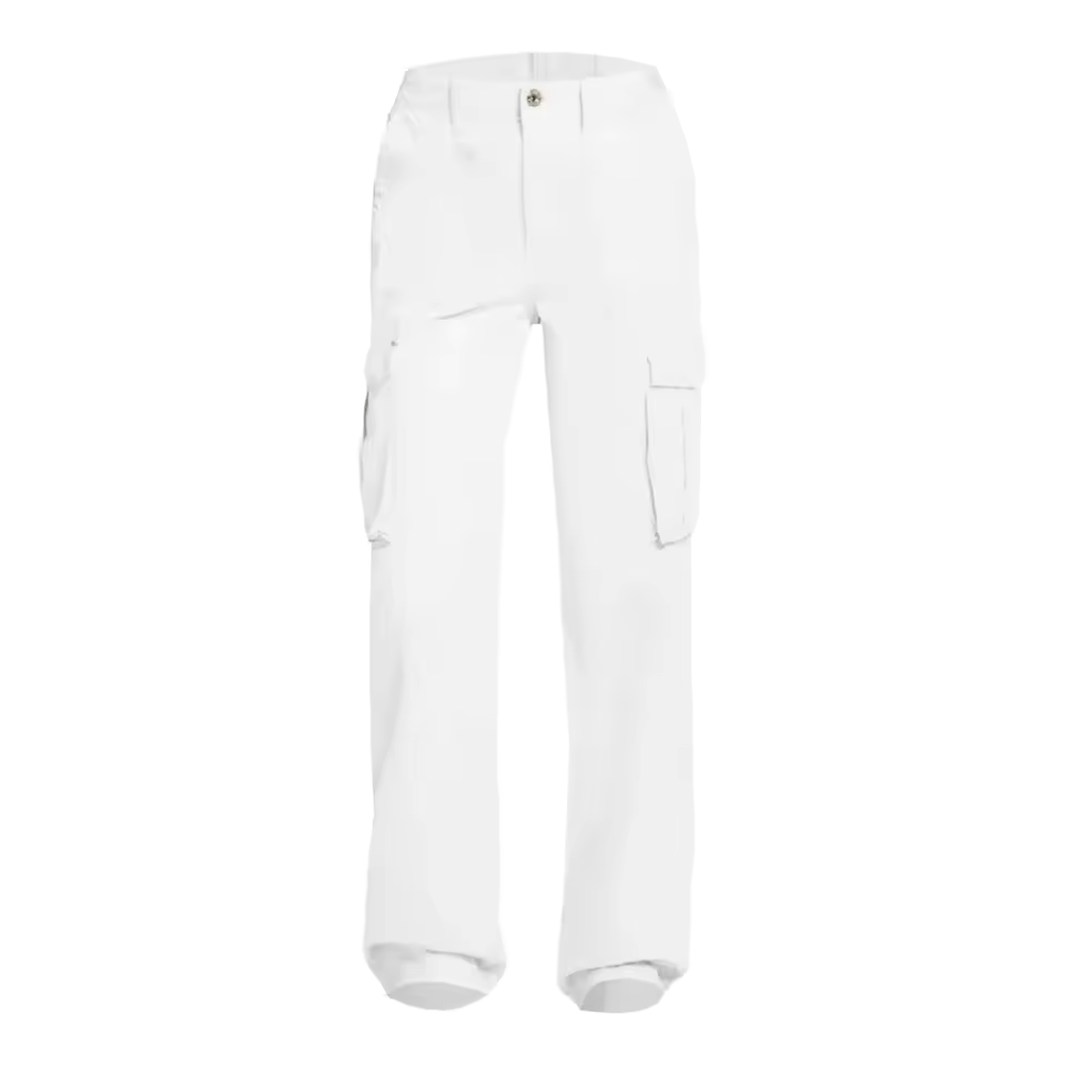 Levoire | Pantalon cargo ajustable femme Blanc