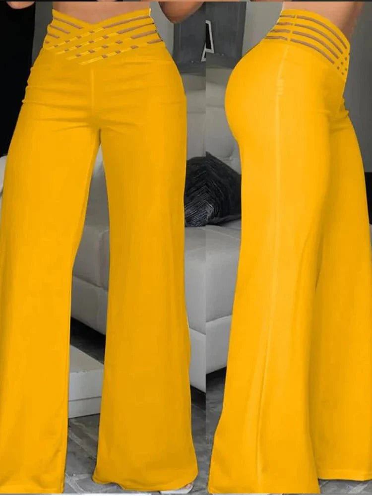 Levoire | Pantalon Taille Haute Élégant