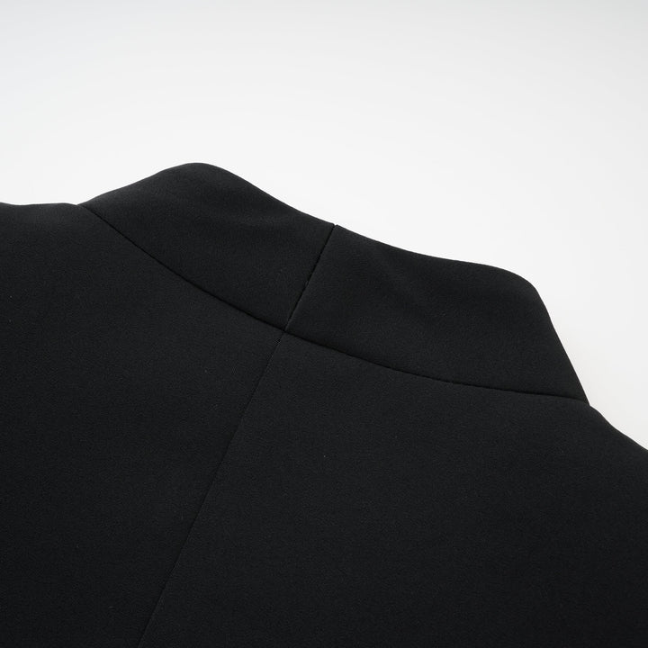 Levoire | Veste Noire À Panneaux