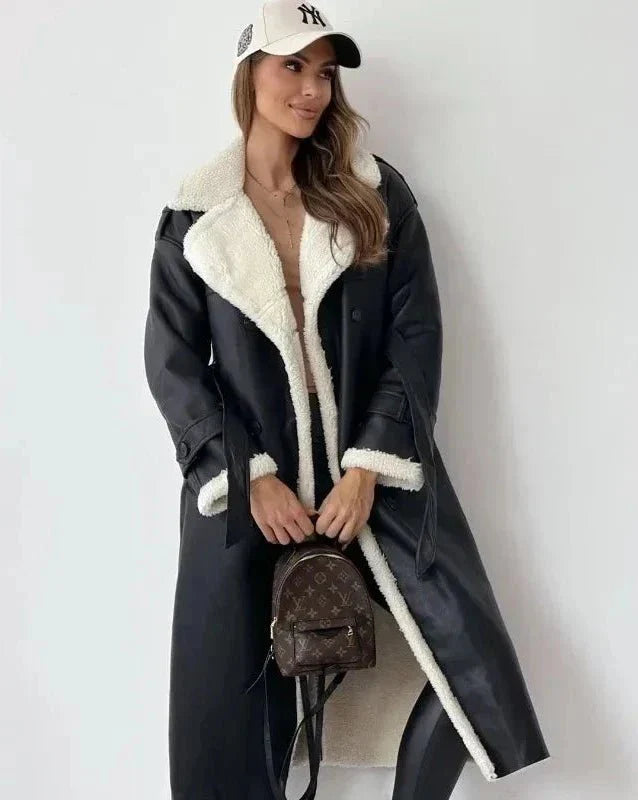 Levoire | Manteau Long Classique Noir