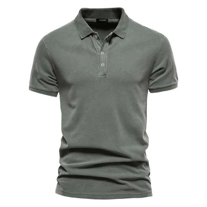 Levoire | Polo En Coton Pour Hommes Vert