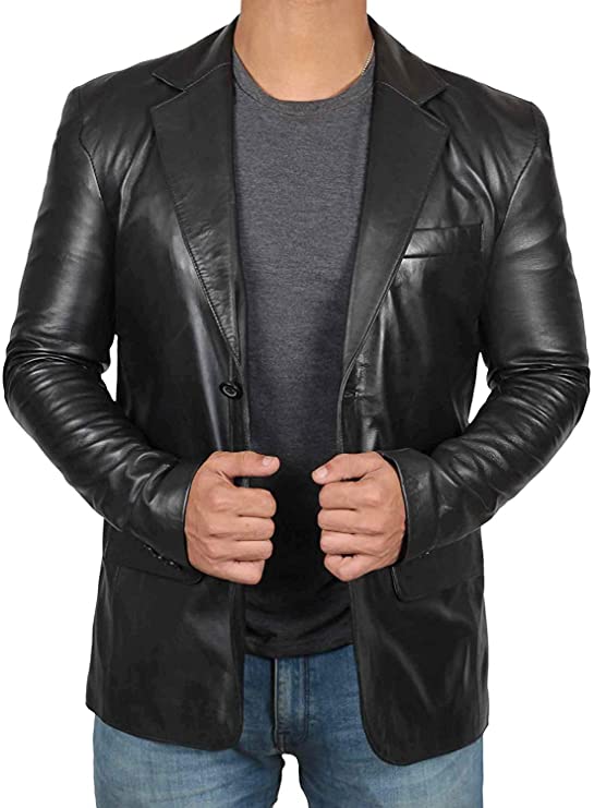 Levoire | Veste En Cuir Premium Hommes Printemps Et Été