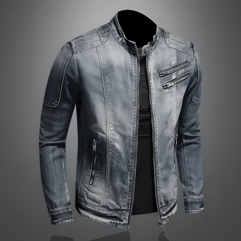 Levoire | Veste Jean Vintage Décontractée Homme 3XL