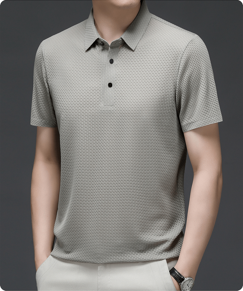 Levoire | Polo Pour Hommes Structuré Classique, Confortable & Chic