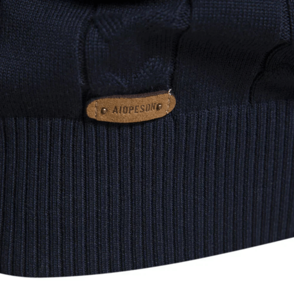 Levoire | Pull Scandinave Demi-Zip Homme