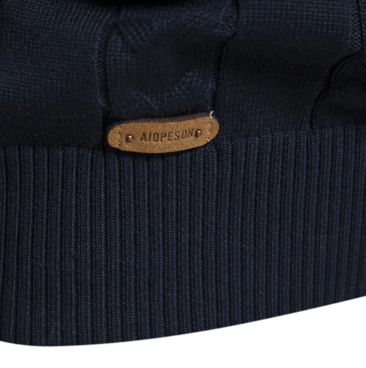 Levoire | Pull Scandinave Demi-Zip Homme