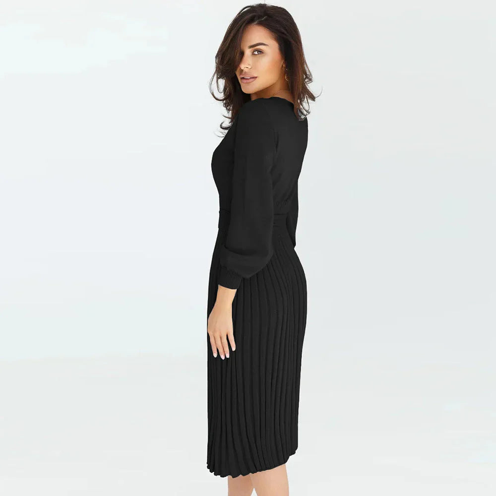 Levoire | Robe Plissée Élégante Pour Femmes