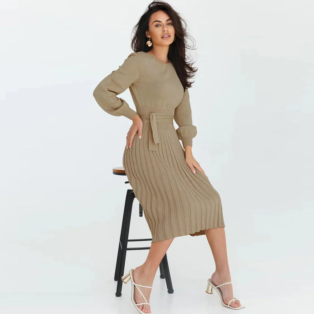 Levoire | Robe Plissée Élégante Pour Femmes