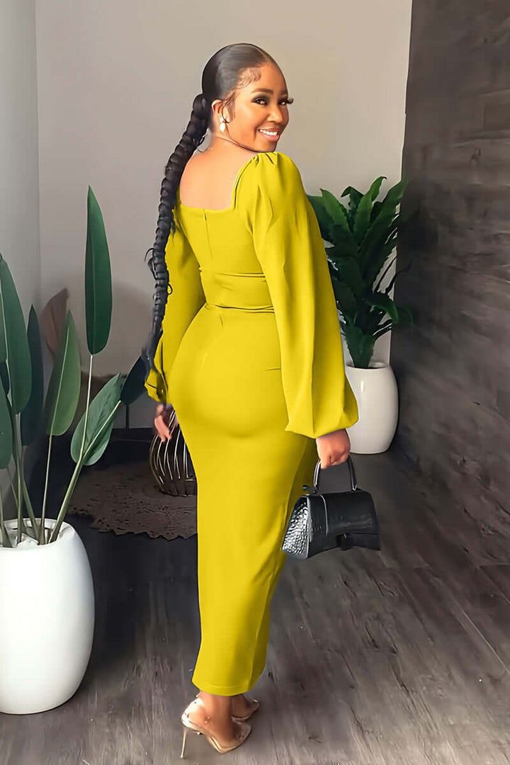 Levoire | Robe Moderne À Manches Longues Pour Femmes