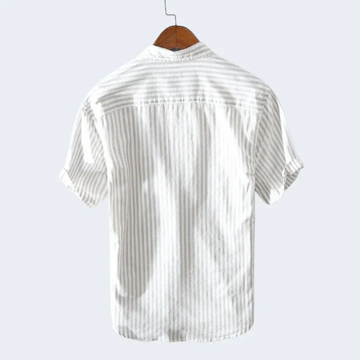 Levoire | Chemise à manches courtes pour hommes avec boutons