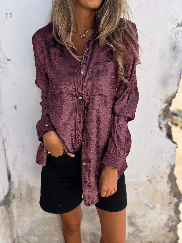 Levoire | Femmes Manches Longues Avec Boutons Long Rot