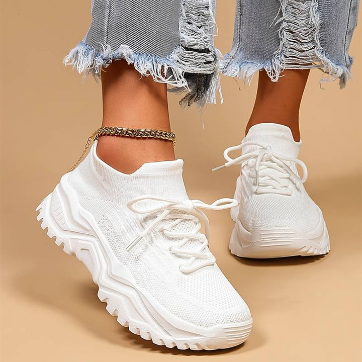 Levoire | Sous-vêtements de sport respirants pour femmes en tricot Blanc