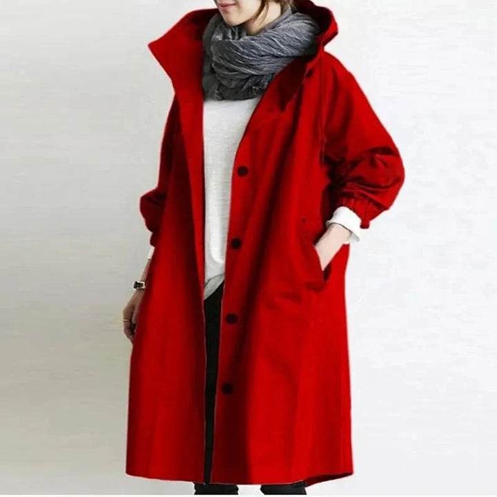 Levoire | Trench-Coat Mode Plus Long Rot