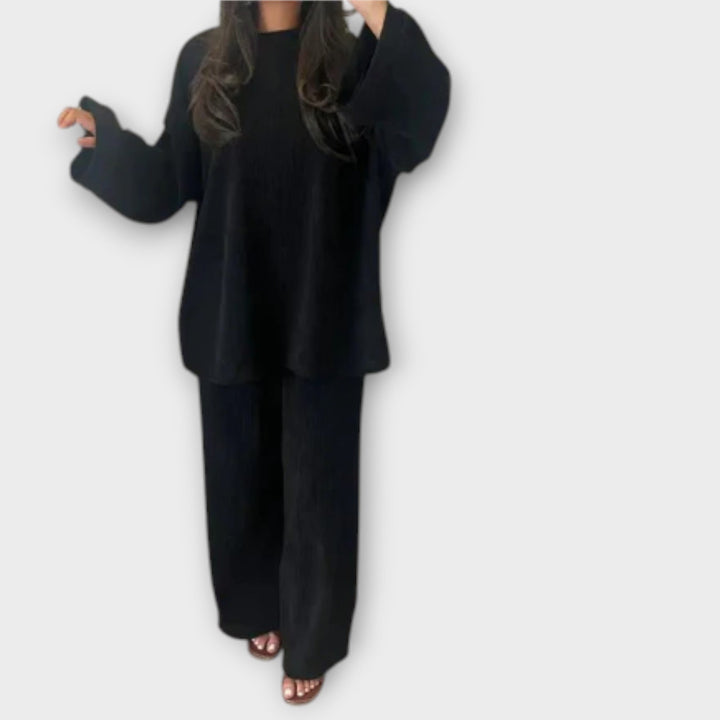 Levoire | Yli Grandes Style Ribbed Musta