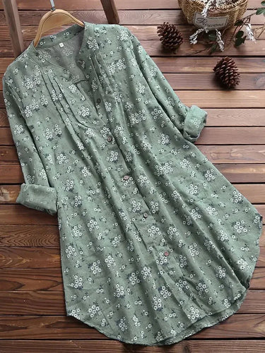 Levoire | Robe À Manches Longues Avec Motif Floral Pour Femmes