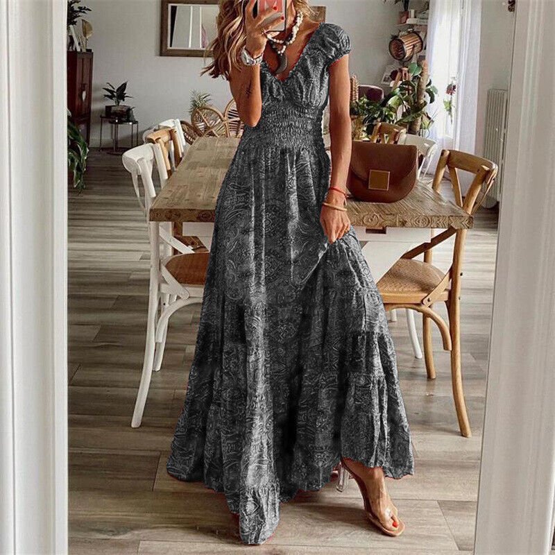 Levoire | Robe Maxi Bohème Pour Femmes