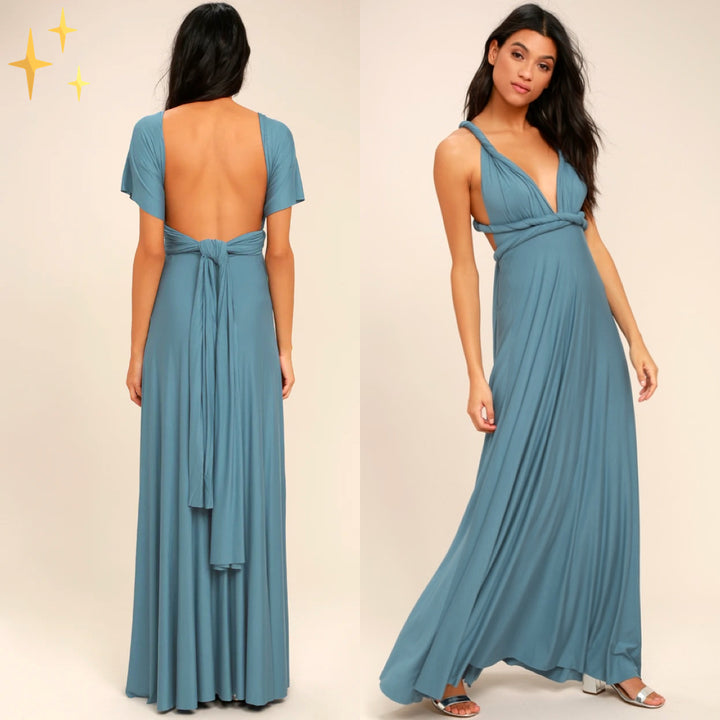 Levoire | Robe Portefeuille Elegante En Lin Respirant