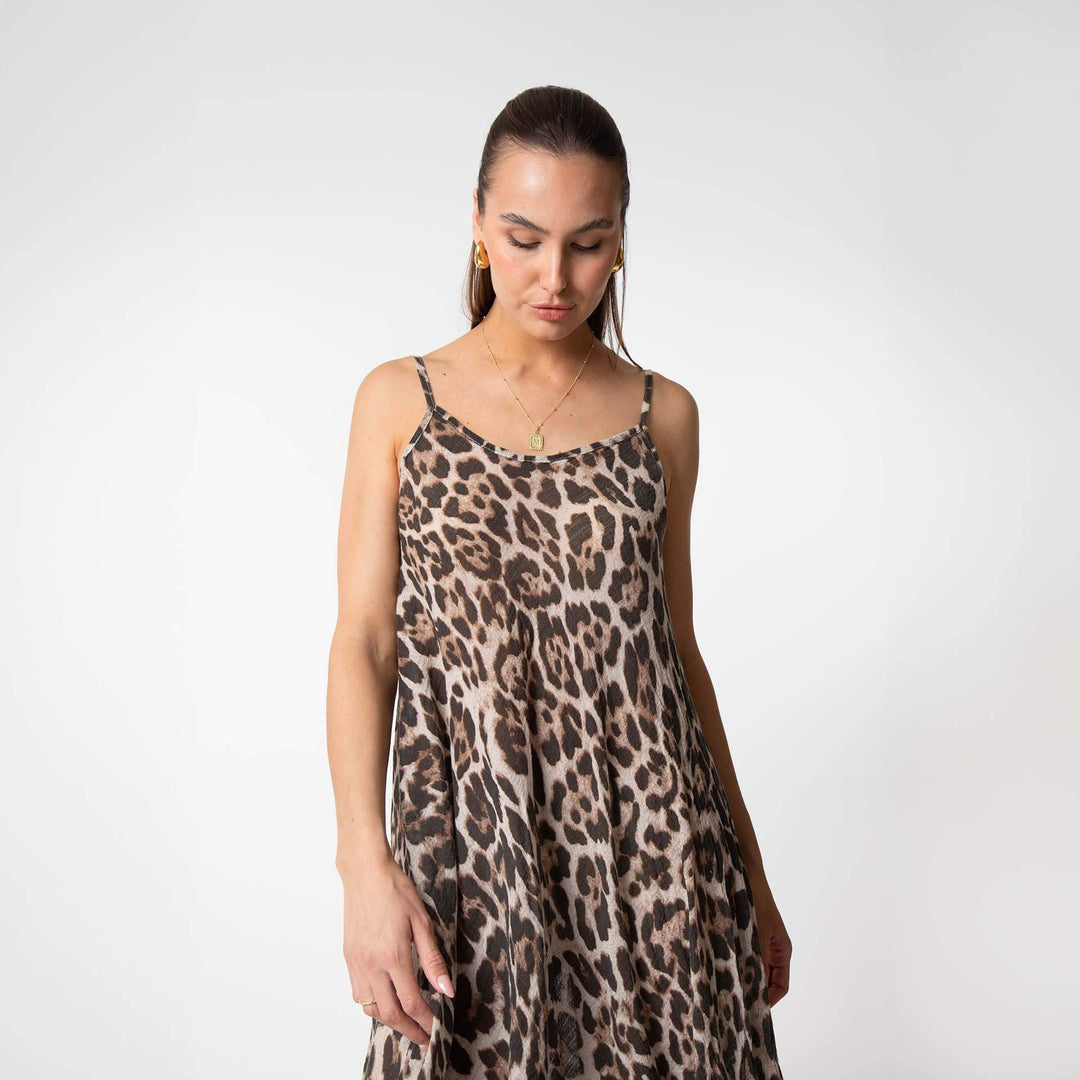 Levoire | Robe À Motif Léopard