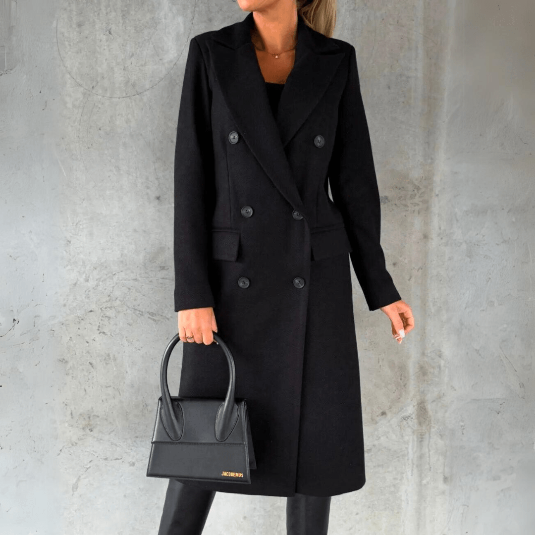 Levoire | Veste D'Extérieur En Laine Noir