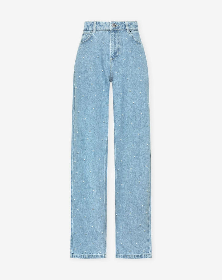 Levoire | Denim Kimalleset Housut Glittersillä