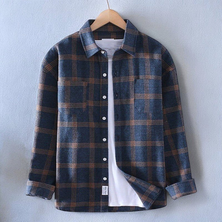 Levoire | La Chemise Parfaite Pour L'Élégance Et Le Confort Bleu