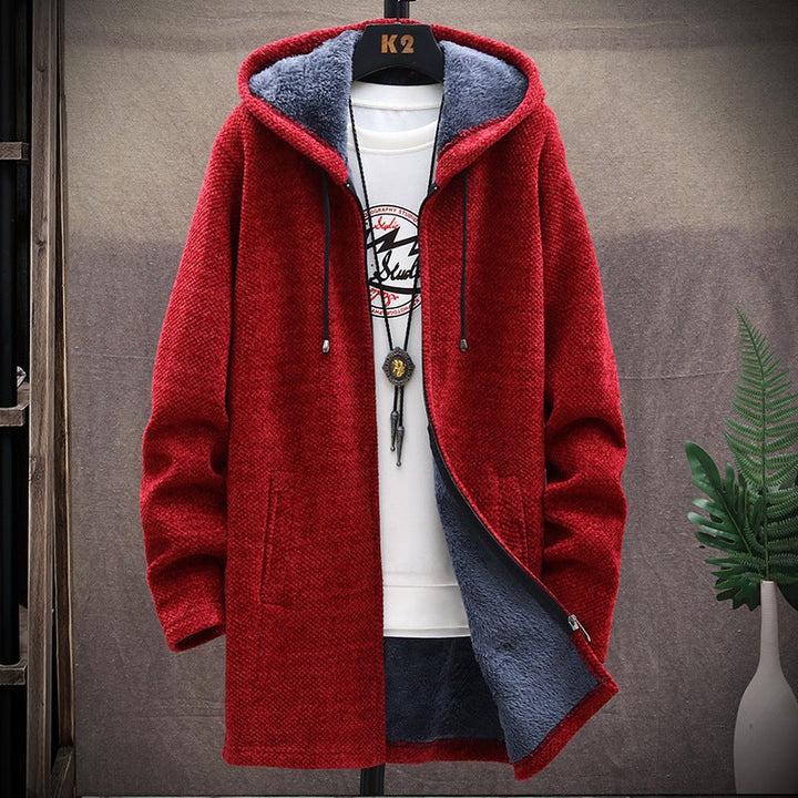 Levoire | Hoodie Pour Hommes Rouge