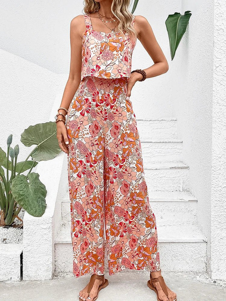 Levoire | Robe Maxi Élégante Imprimé Floral