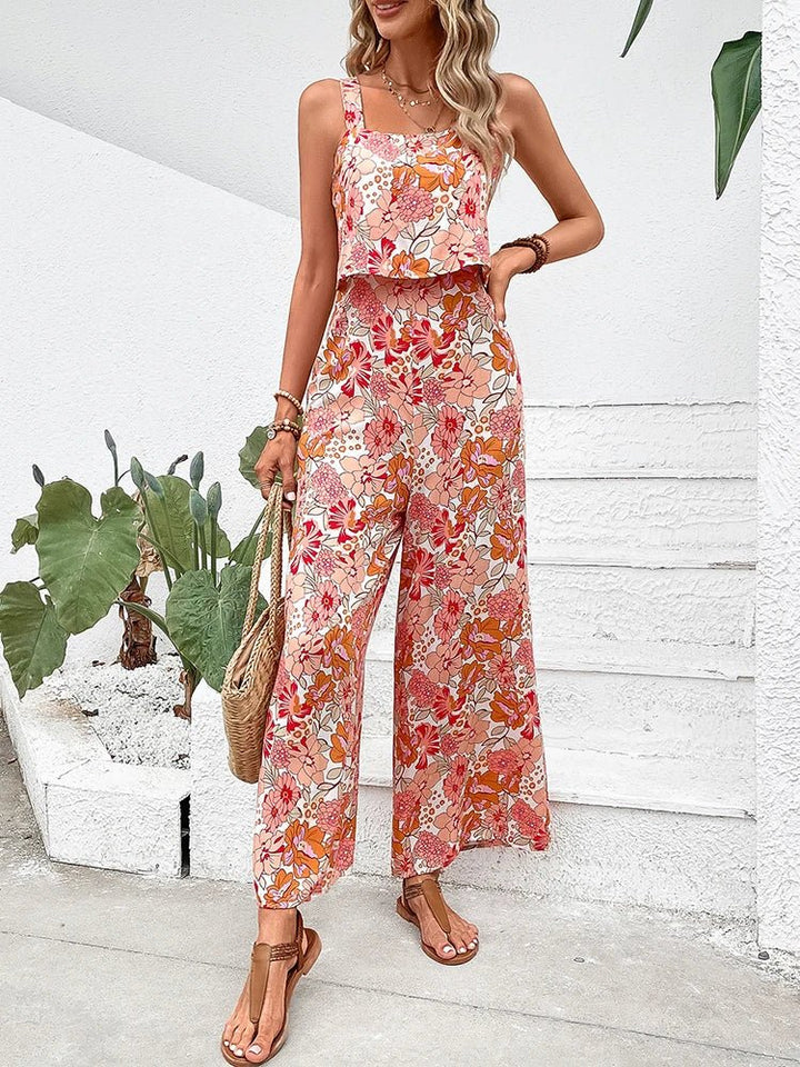 Levoire | Robe Maxi Élégante Imprimé Floral