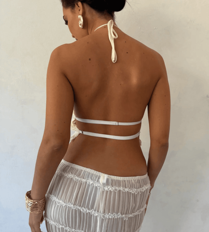 Levoire | Ensemble d'été chic pour femmes ensemble deux pièces jupe longue