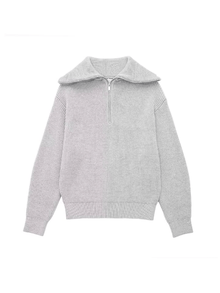 Levoire | Veste Femme Boutons Décontractée Chic Gris