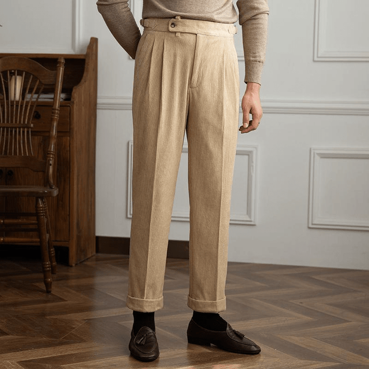 Levoire | Pantalon Cordura Rétro Homme Beige