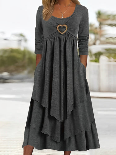 Levoire | Robe D'Été En Cœur Avec Un Design Élégant