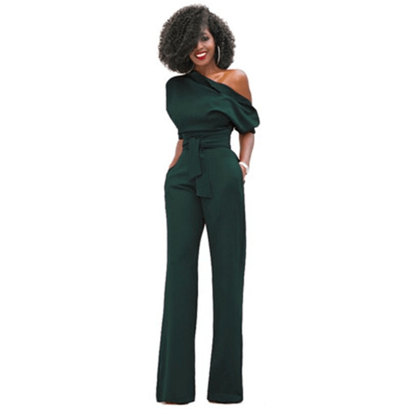 Levoire | Combinaison femme ensemble taille ajustable Vert olive